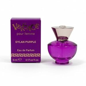 Versace Dylan Purple Pour Femme Eau de Parfum EDP Mini Perfume 5ml 0.17oz NIB